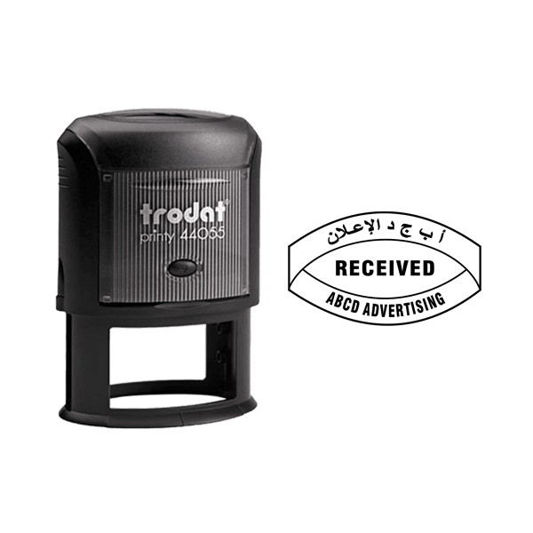 Colop Printer Oval 55 Black